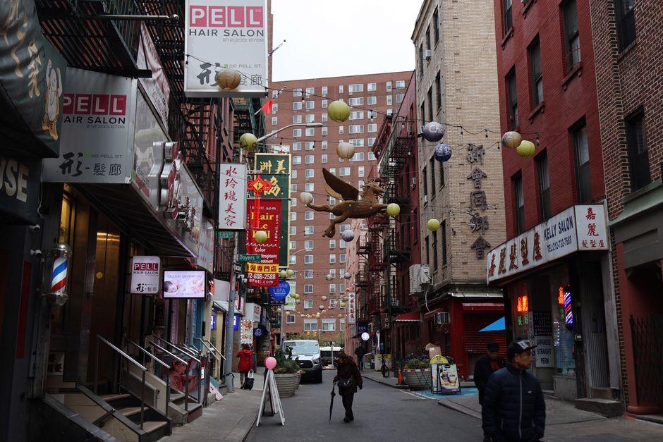 Chinatown Street in New York City