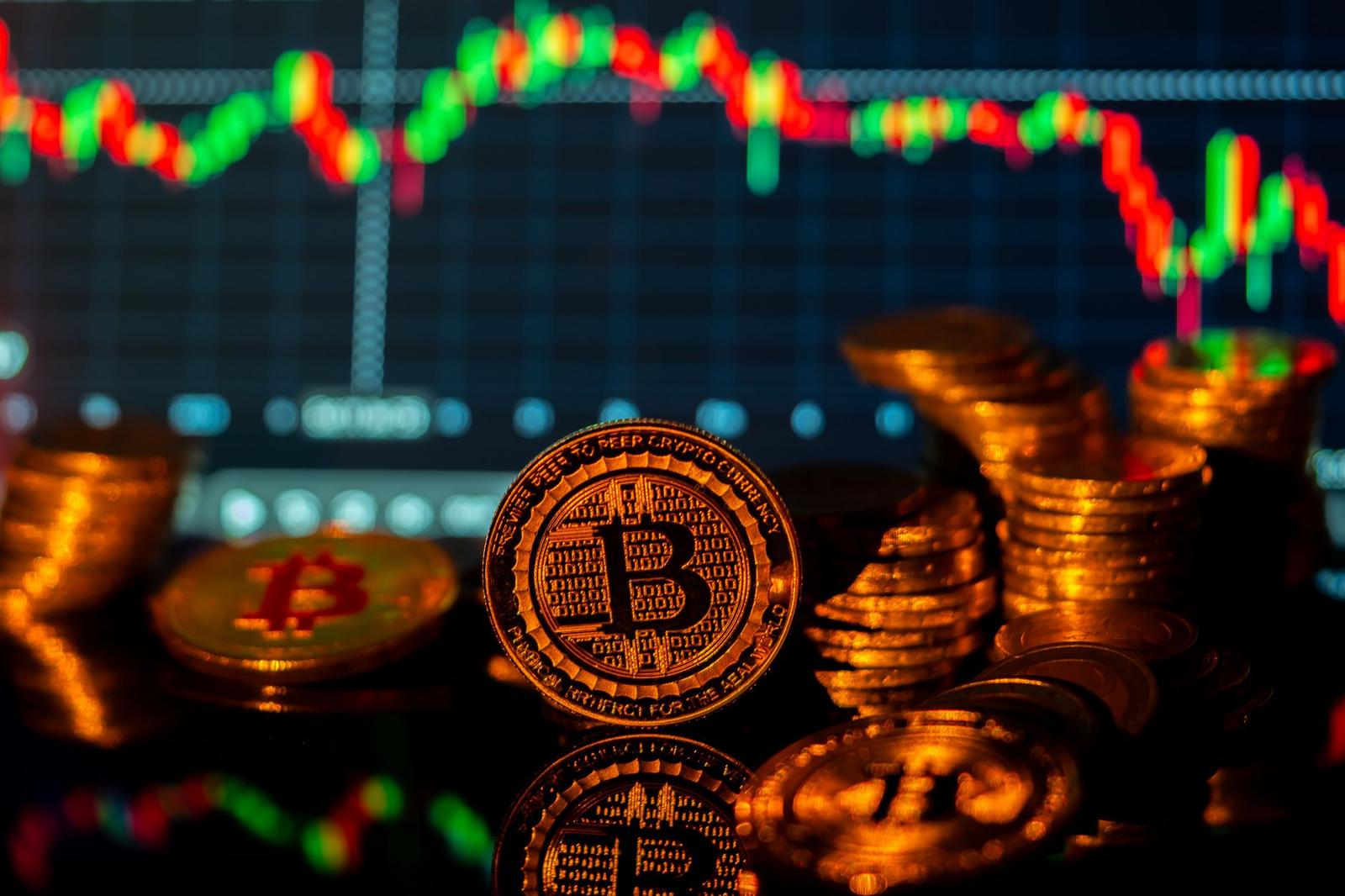 Golden Bitcoins with Financial Market Graph