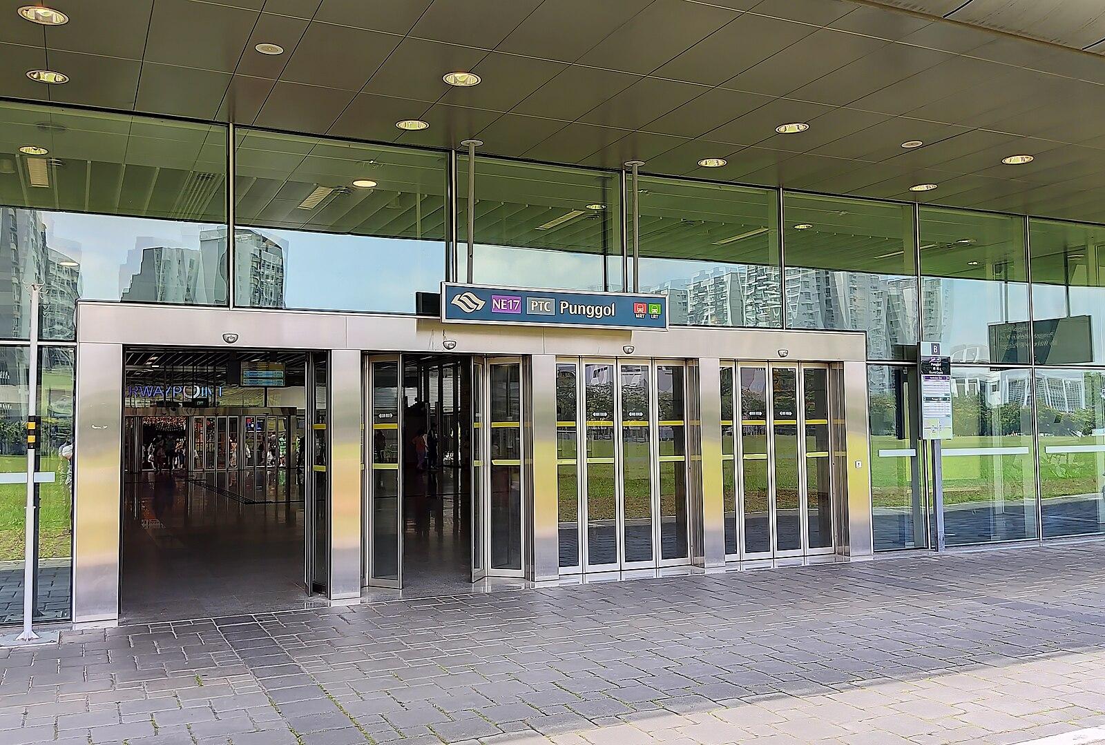 NE17 PTC Punggol MRT Exit B 20201223 130959